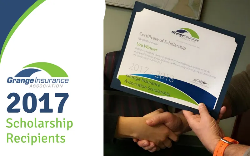 Grange Insurance Association Awards over $35,000 to 2017 Scholarship Recipients