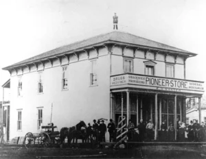 La Camas building, where Grange was founded