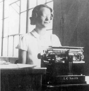 Helen Cronhagen, Grange's first permanent employee