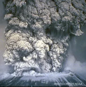 Eruption of Mt. St. Helens